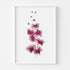 Pink Orchids Art Print Set